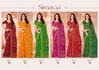 Simayaa Vol 35 By Ruchi Chiffon Saree With Attached Border Saree Exporters In India